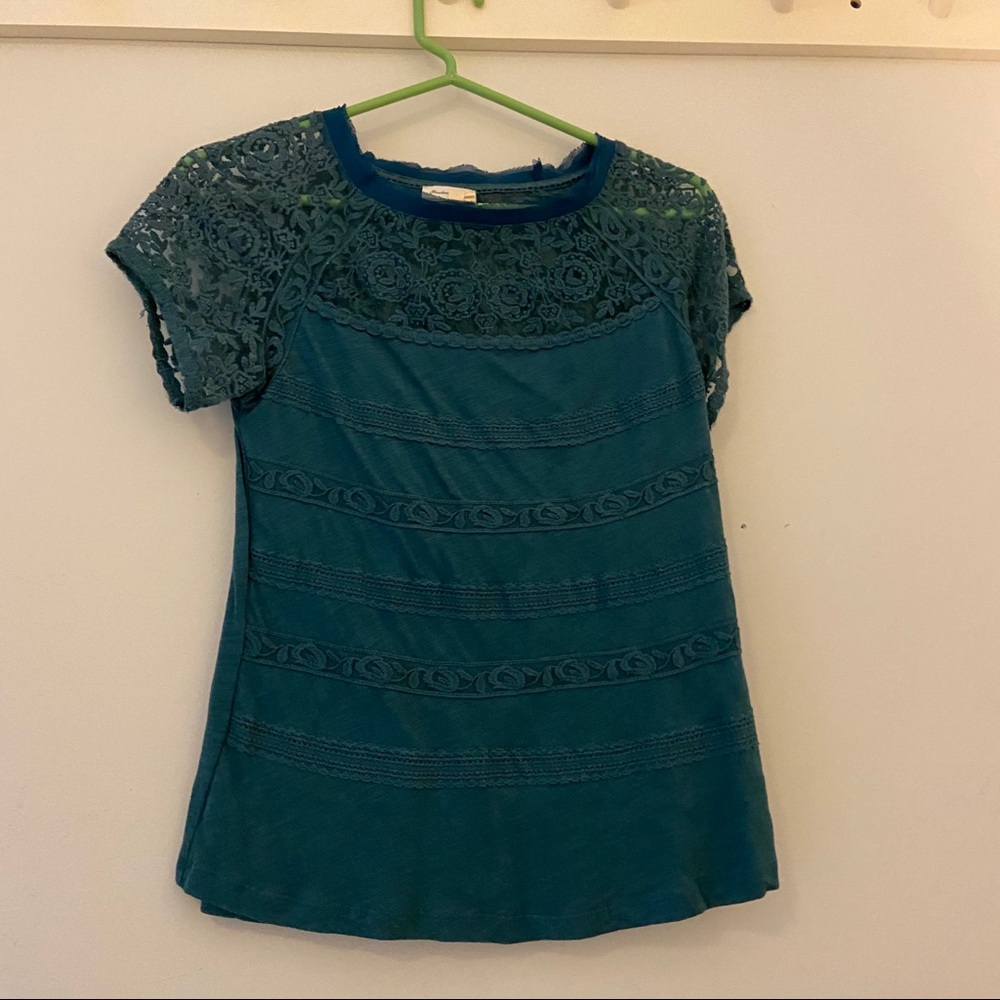 Anthropologie detailed shirt